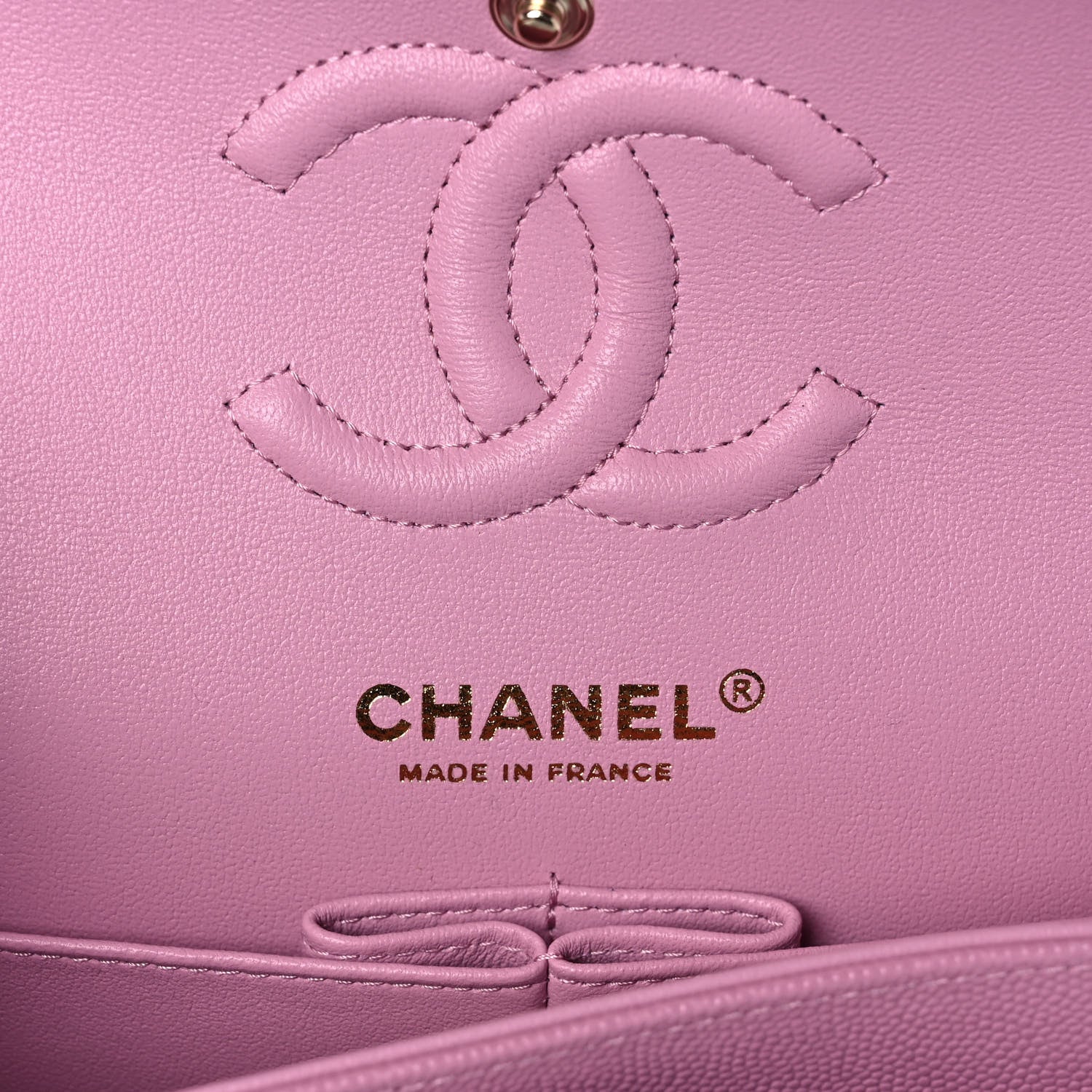 Chanel Caviar Quilted Small Double Flap Dark Pink 6 of 13