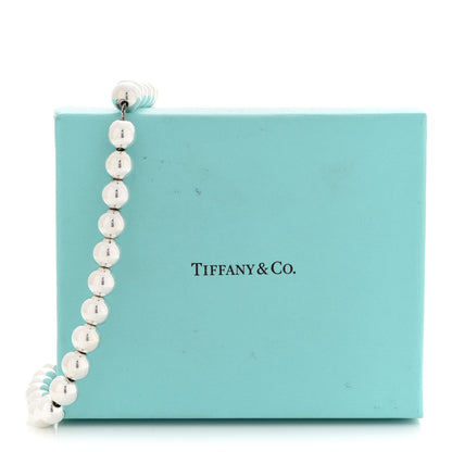 Tiffany Sterling Silver 10mm HardWear Ball Necklace 6 of 6