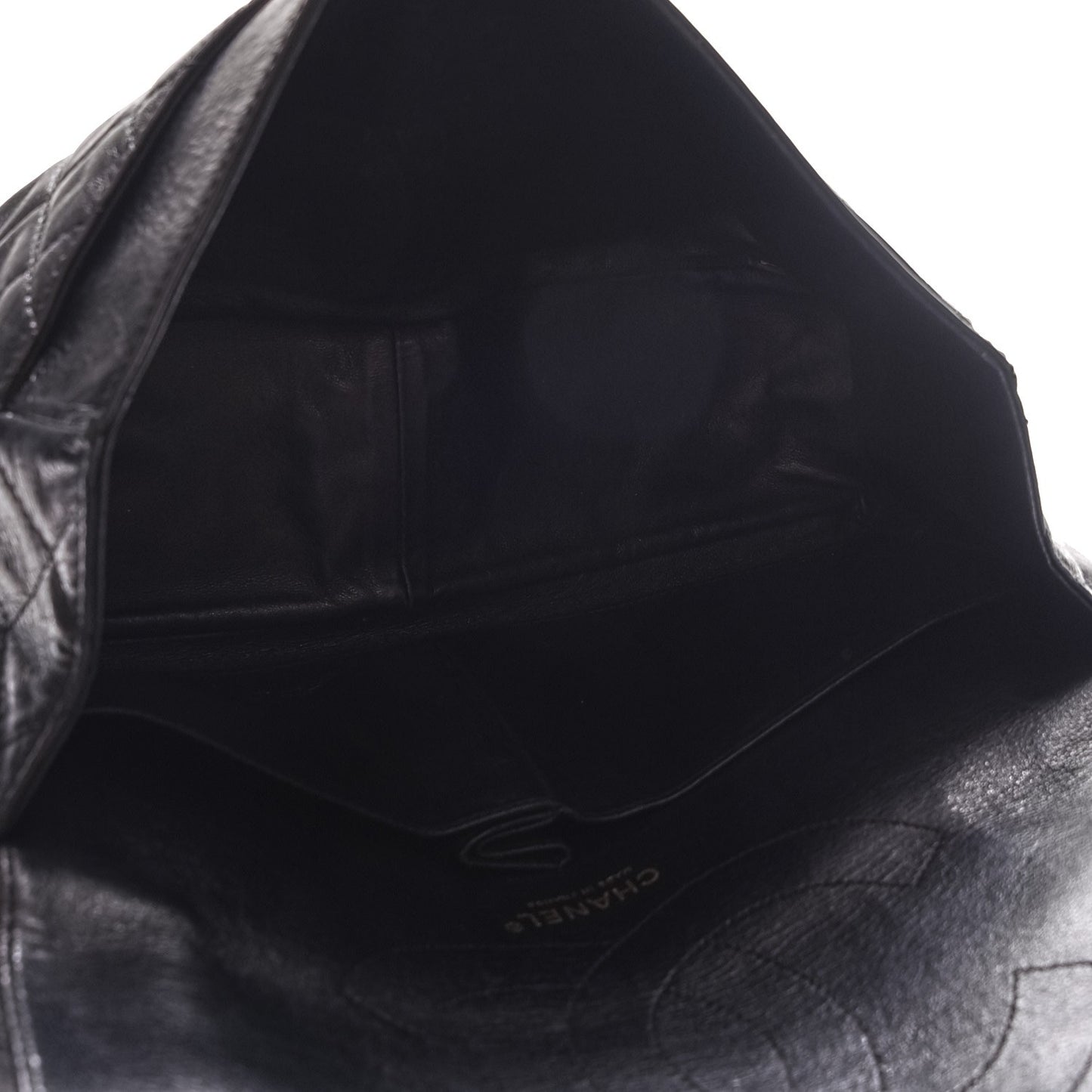 Glazed Calfskin 2.55 Reissue 227 Flap Black