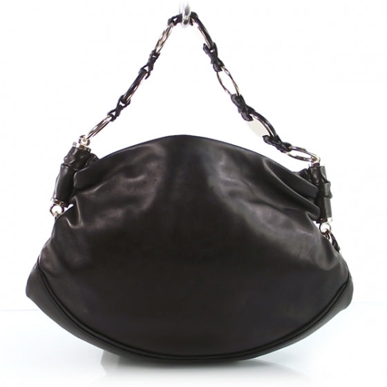 Leather Hoop Rive Gauche