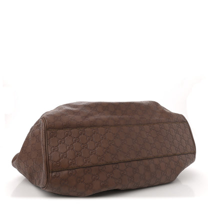 Gucci Guccissima Signature Large Sukey Tote Brown 7 of 35