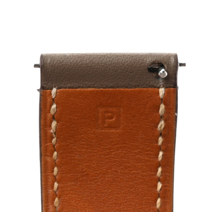 Hermes Swift Small Heure H Hour Single Tour Watch Strap SH Etoupe 4 of 7