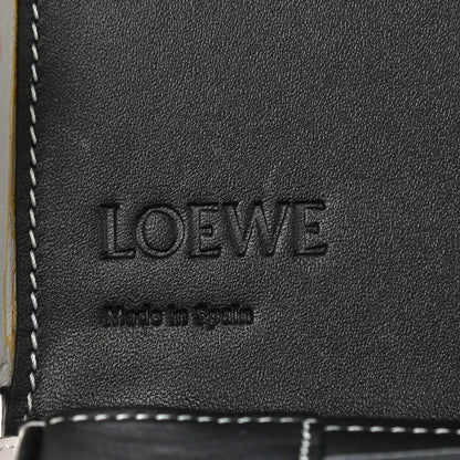 Loewe Soft Calfskin Heel Bag Black Soft White 6 of 9