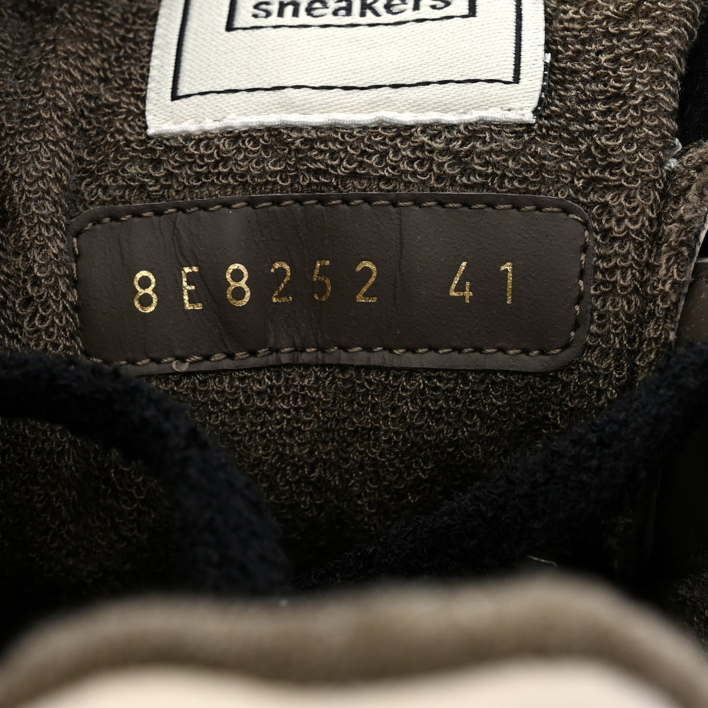 Suede Vitello Fendi Match Low Top Sneakers 41 Milk Black