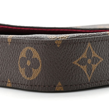 Louis Vuitton LOUIS VUITTON Monogram Pochette Felicie Chain Wallet Fuchsia 11 of 12