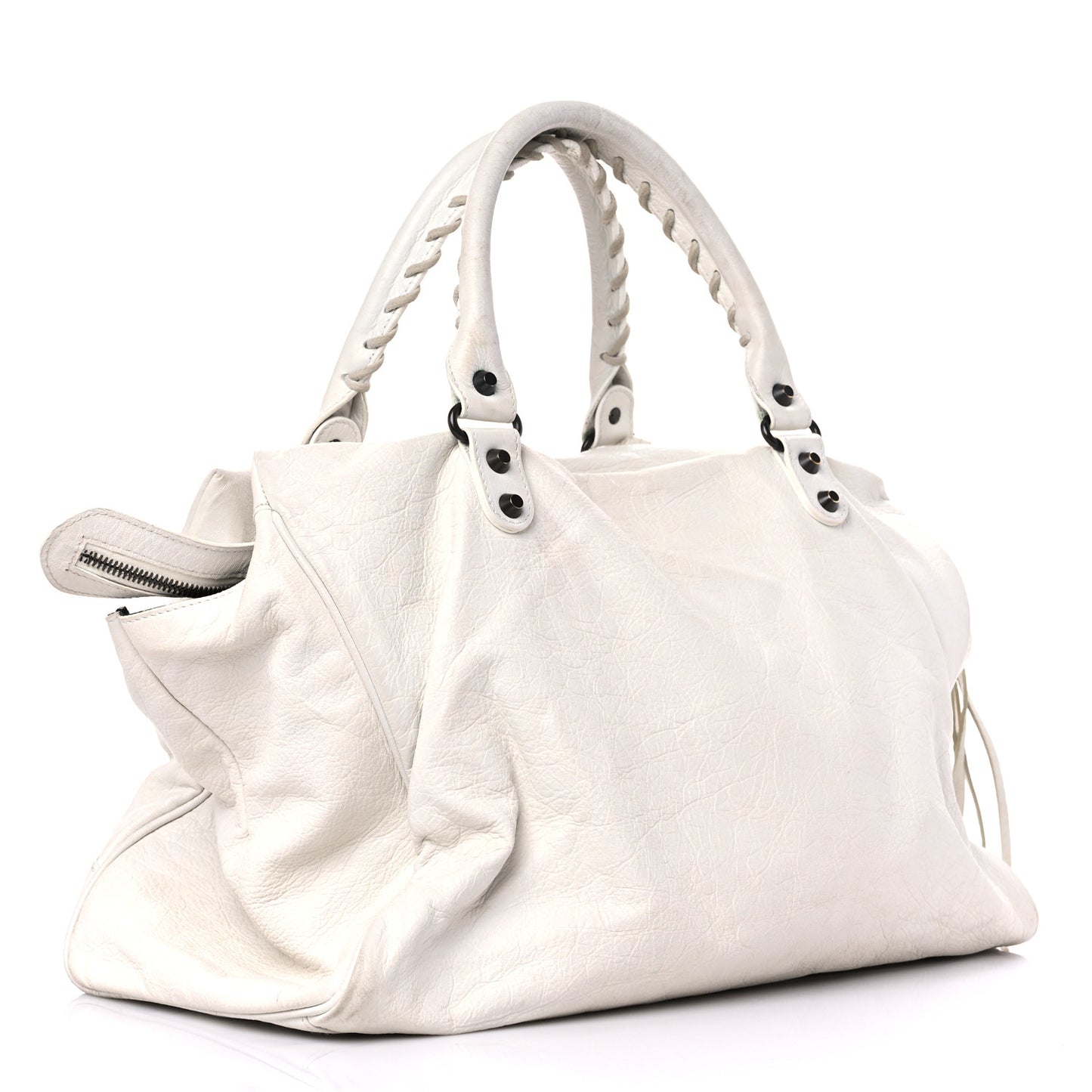 Agneau Classic Hardware Mid Day White