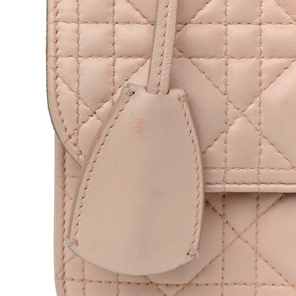 Christian Dior Lambskin Cannage Large Dioraddict Flap Rose Poudre 10 of 11