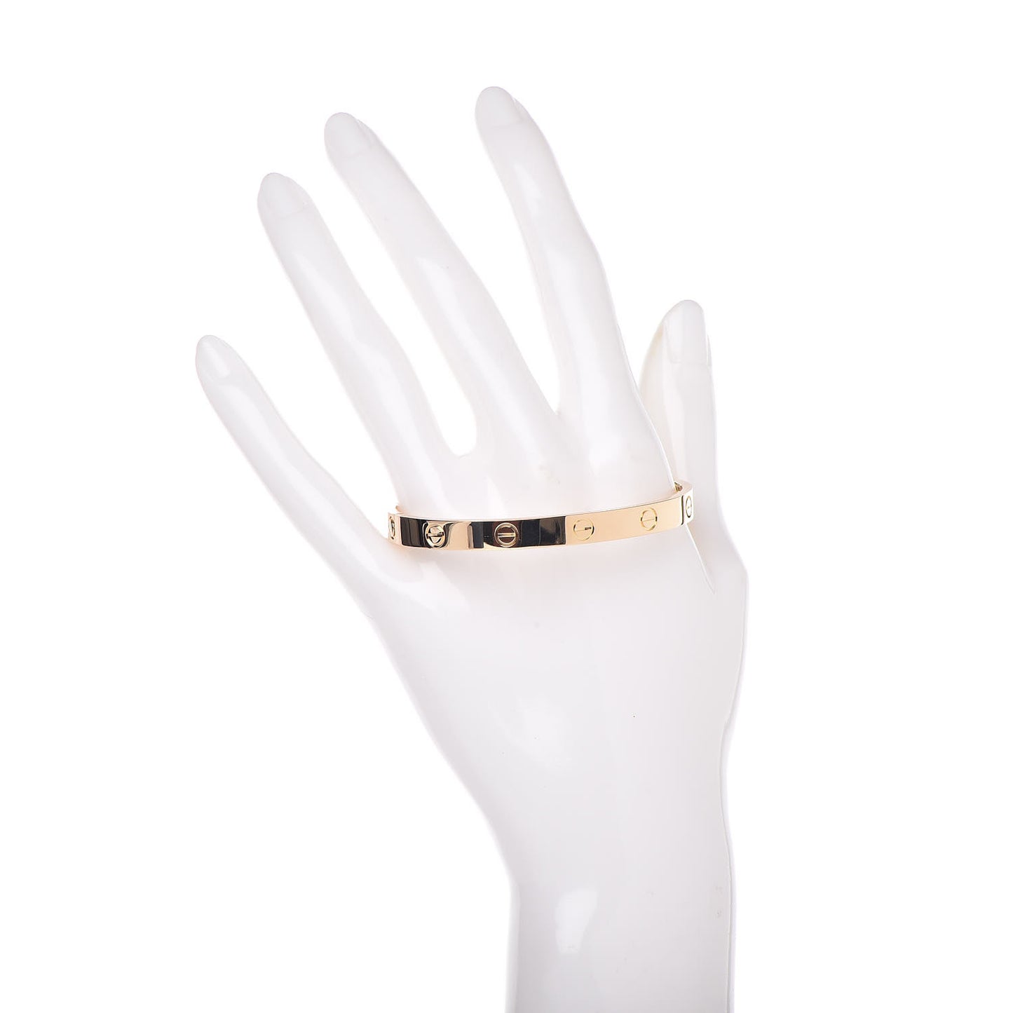 18K Yellow Gold LOVE Bracelet 17