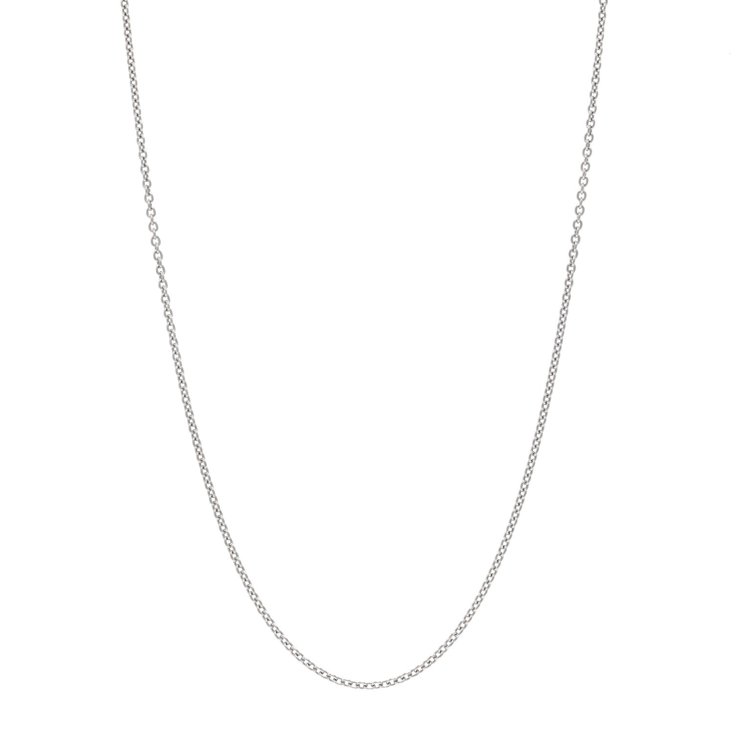 Bulgari 18K White Gold Chain Necklace 1 of 4