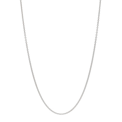 Bulgari 18K White Gold Chain Necklace 1 of 4