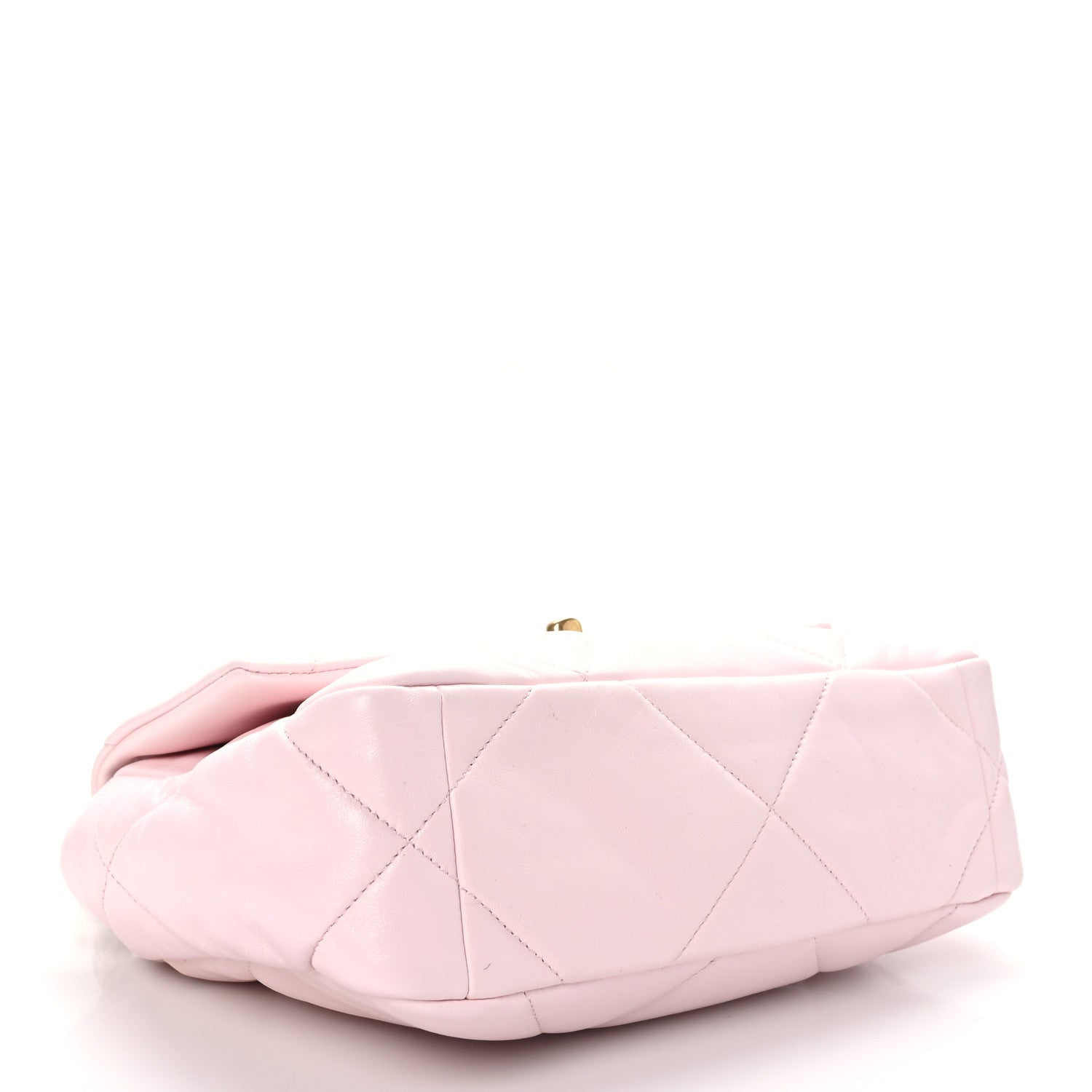 Chanel Lambskin Quilted Medium Chanel 19 Flap Light Pink 4 of 9