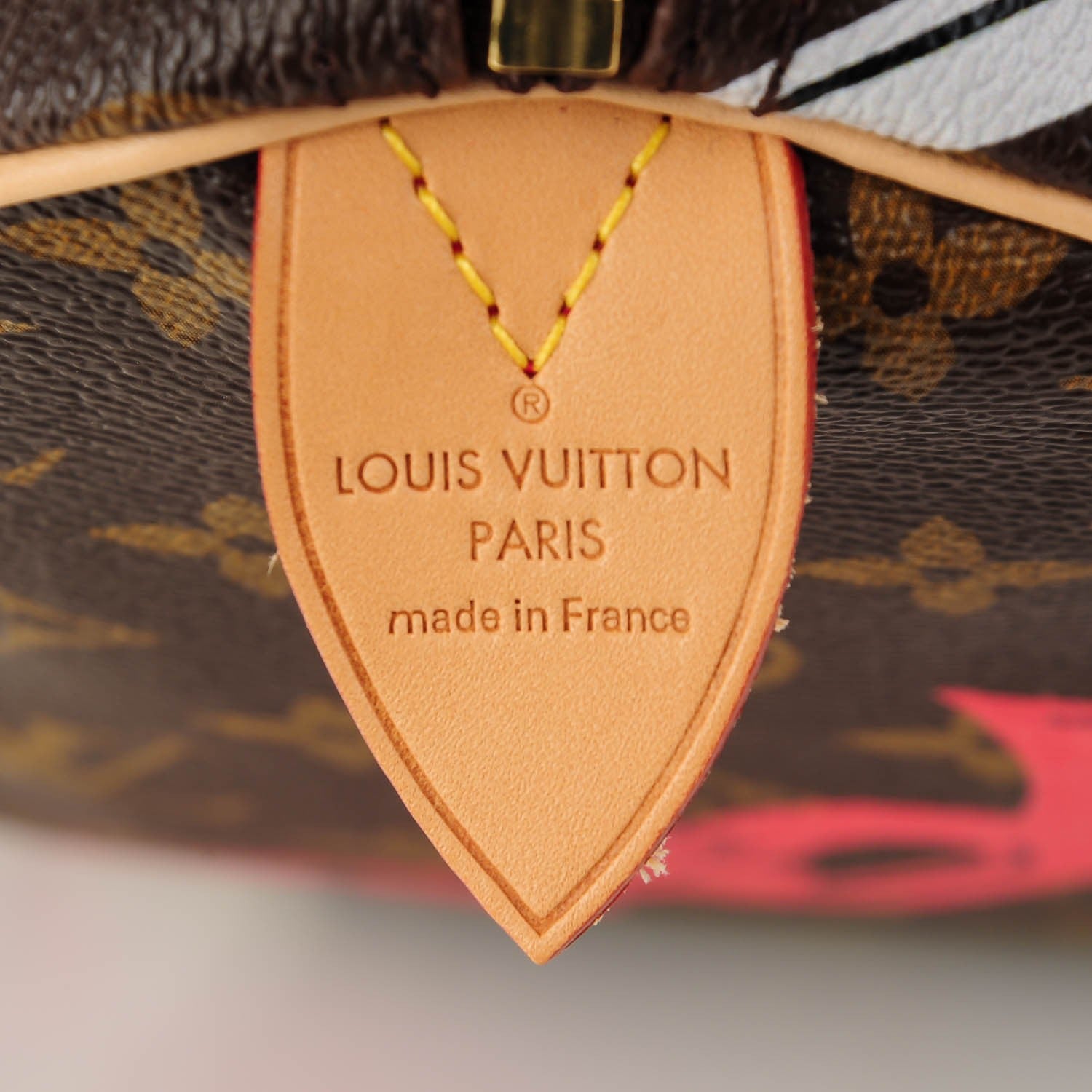 Louis Vuitton Monogram Bay Speedy 30 Rose Ballerine Poppy 6 of 7