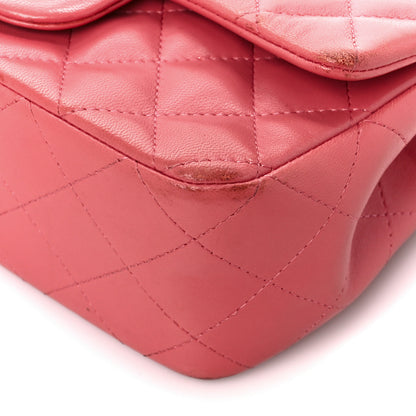 Chanel Lambskin Quilted Valentine Charms Mini Rectangular Flap Pink 12 of 14