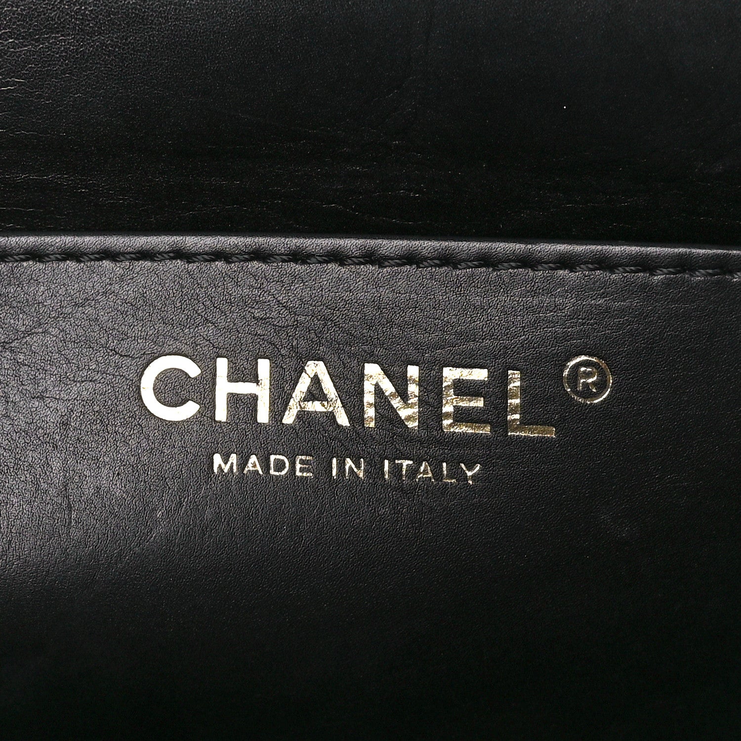 Chanel Calfskin Quilted Nailed CC Flap Bag Black 6 of 13