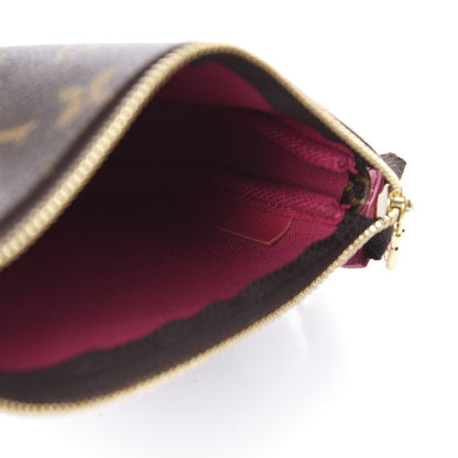 Louis Vuitton Monogram 2020 Christmas Animation Roller Coaster Mini Pochette Accessories Pivoine 9 of 11