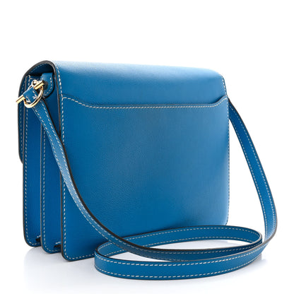 Hermes Evercolor Sac Roulis 23 Bleu Hydra 3 of 17