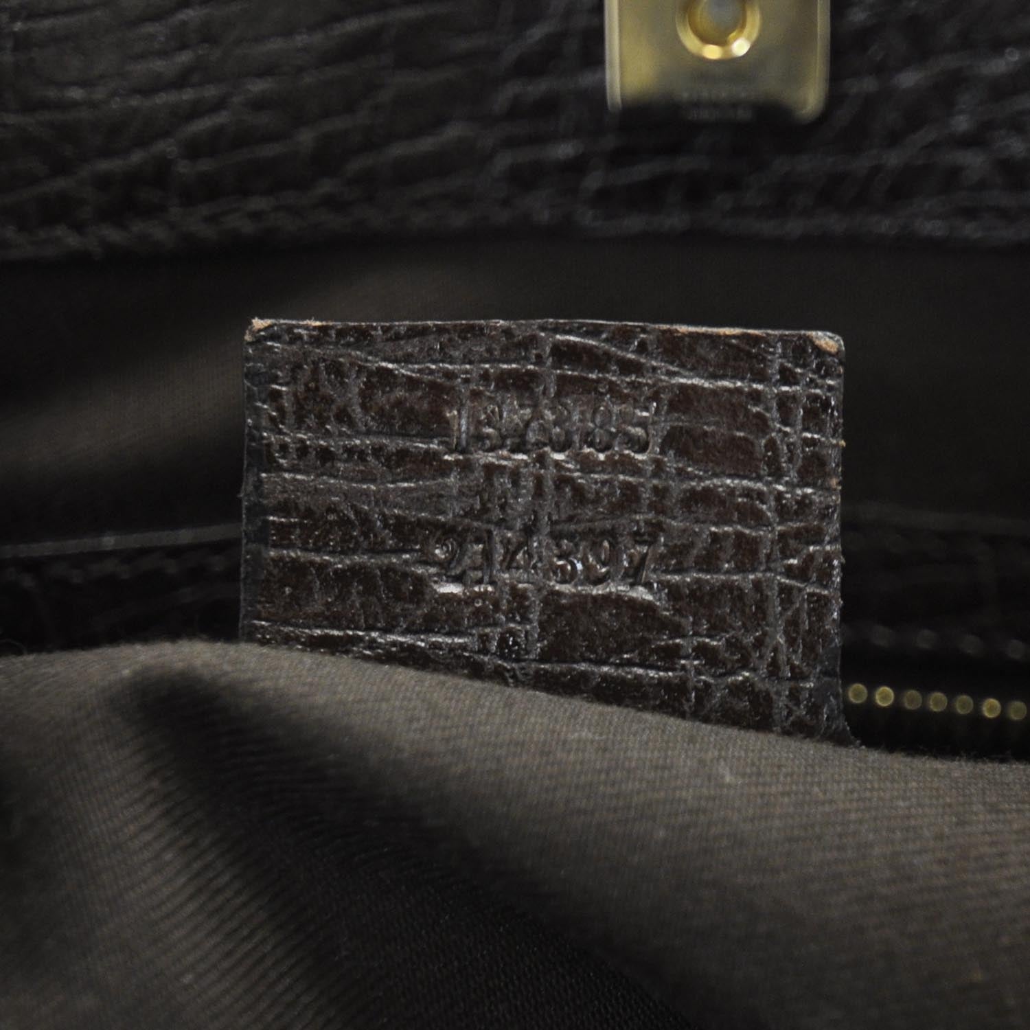 Gucci Monogram Hasler Tote 9 of 11