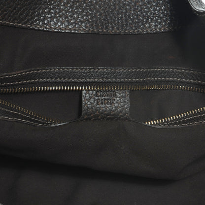 Gucci Guccissima New Pelham Large Shoulder Bag Dark Brown 8 of 8