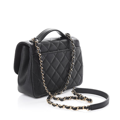 Chanel Caviar Quilted Medium Business Affinity Flap Black 2 of 9