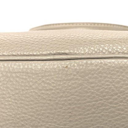 Prada Vitello Daino Large Double Zip Tote Pomice 15 of 16