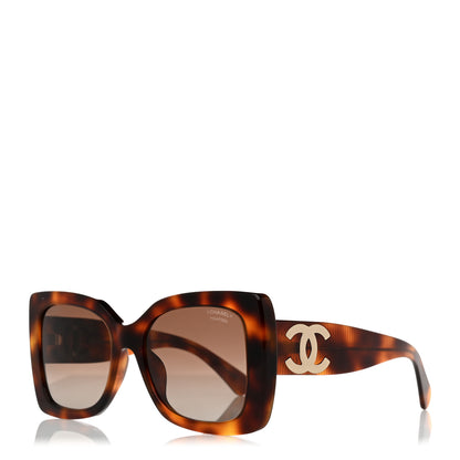 Chanel Square Polarized CC Sunglasses 5494-A Tortoise Brown 1 of 8