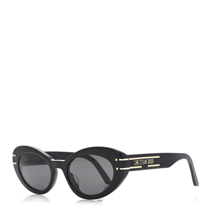 Christian Dior Diorsignature B3U Butterfly Sunglasses Black 1 of 8