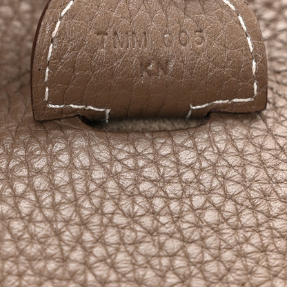 Hermes Taurillon Clemence Evelyne III GM Etoupe 7 of 11
