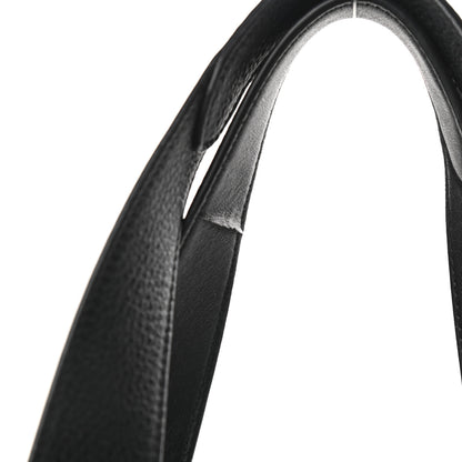 Prada Vitello Daino Soft Large Dynamique Tote Black 10 of 11
