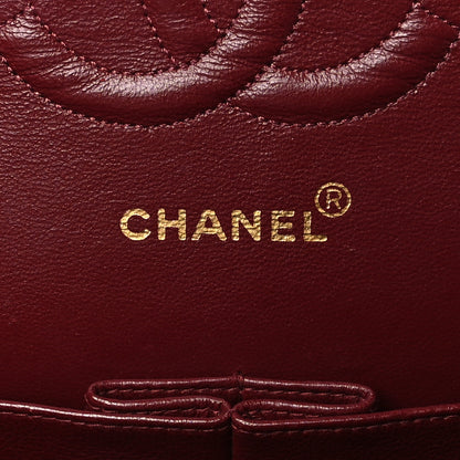 Chanel Lambskin Quilted Medium Double Flap Black 6 of 11
