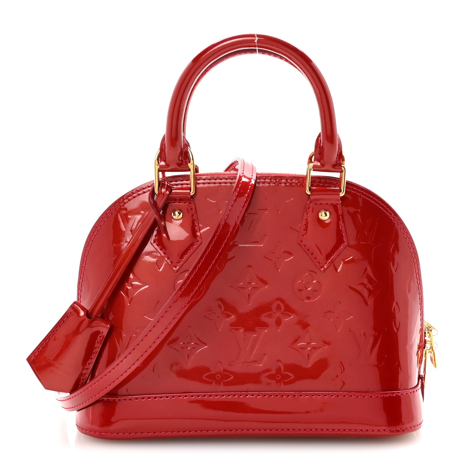 Louis Vuitton Vernis Alma BB Pomme D'Amour 1 of 9