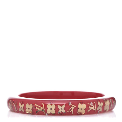 Louis Vuitton Resin Swarovski Medium Inclusion Bracelet PM Pomme D'Amour 1 of 3