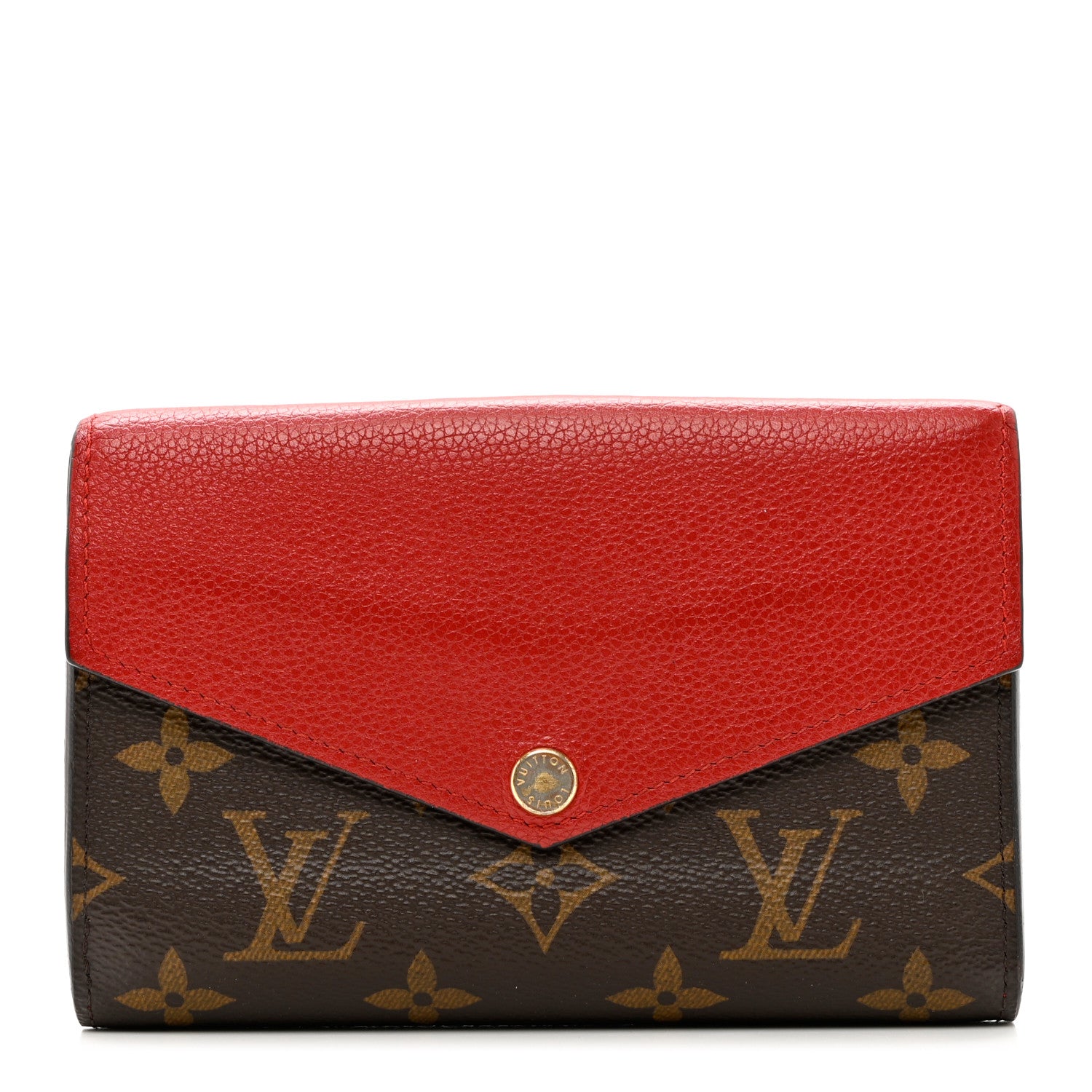 Louis Vuitton Monogram Pallas Compact Wallet Cherry 1 of 7