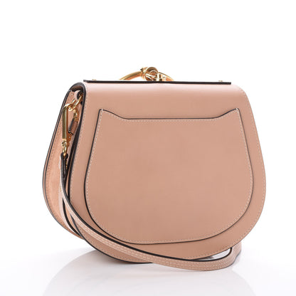 Chloe Calfskin Suede Medium Nile Bracelet Bag Biscotti Beige 3 of 8