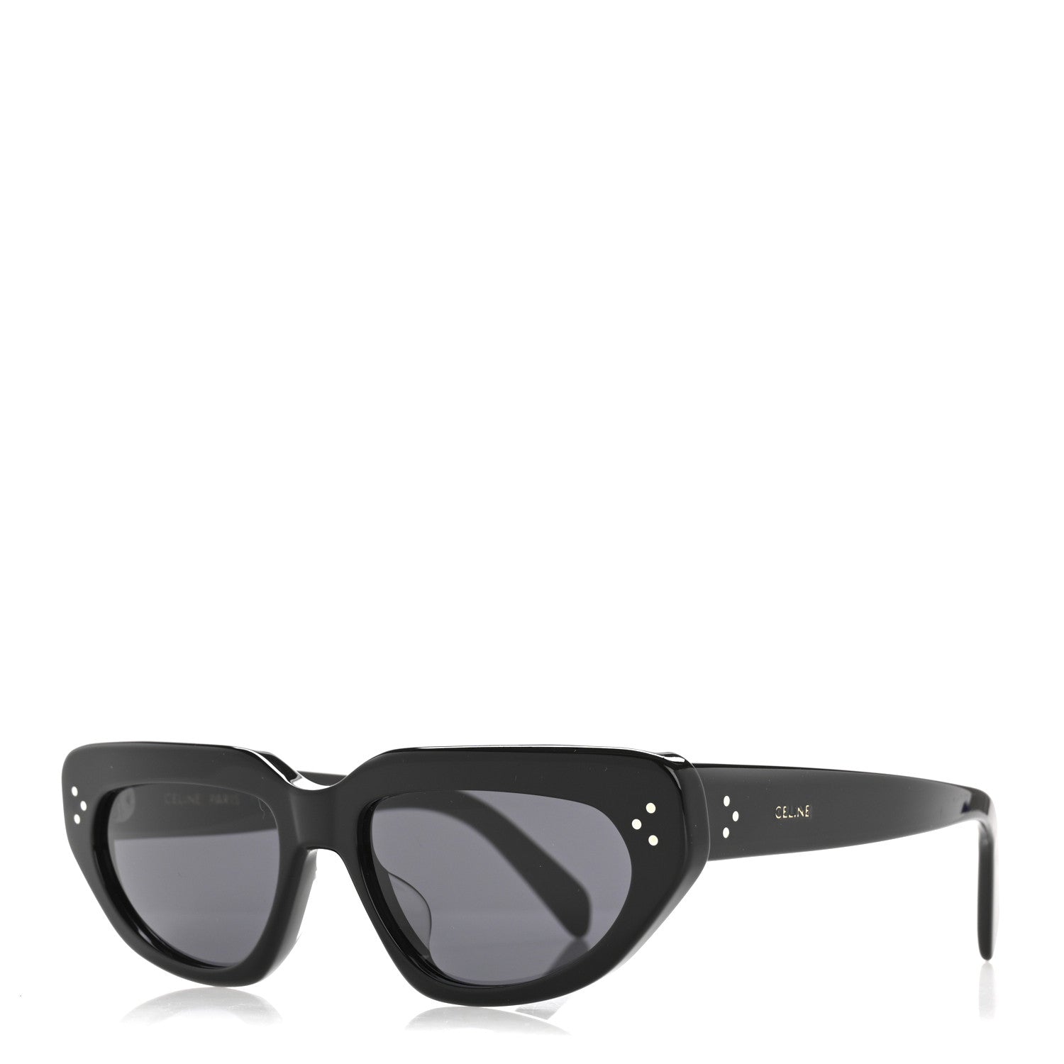 Celine Acetate Cat Eye Sunglasses CL40273U Black 1 of 9