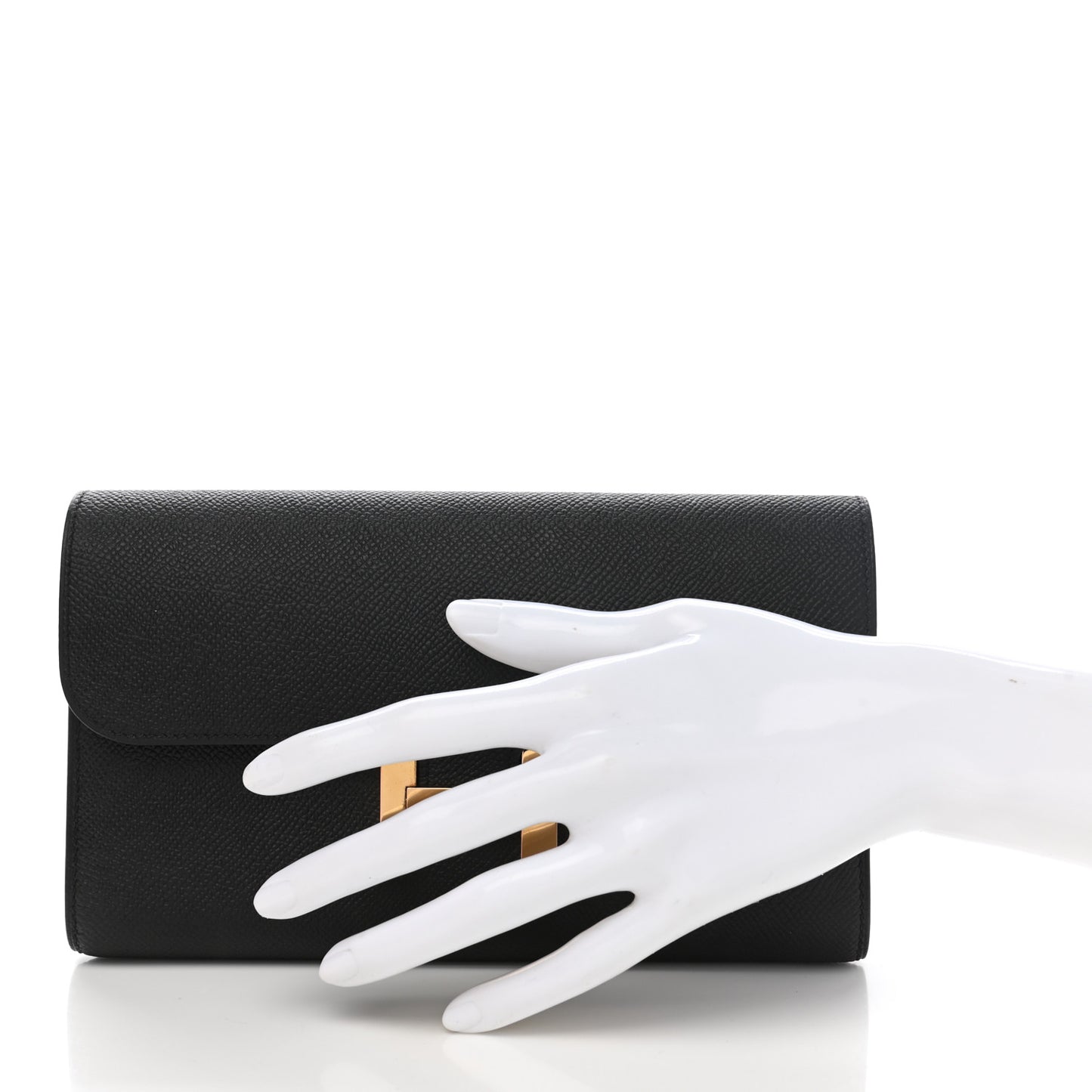 Epsom Constance Long Wallet Black