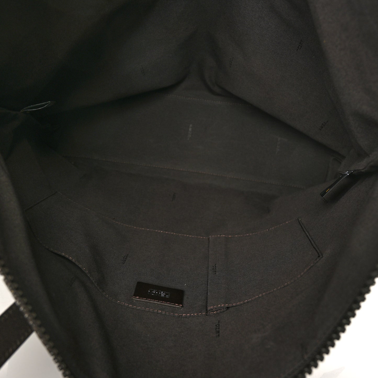 Zucca Spalmati Top Handle Tote Tobacco