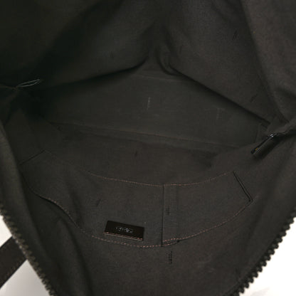 Fendi Zucca Spalmati Top Handle Tote Tobacco 4 of 6
