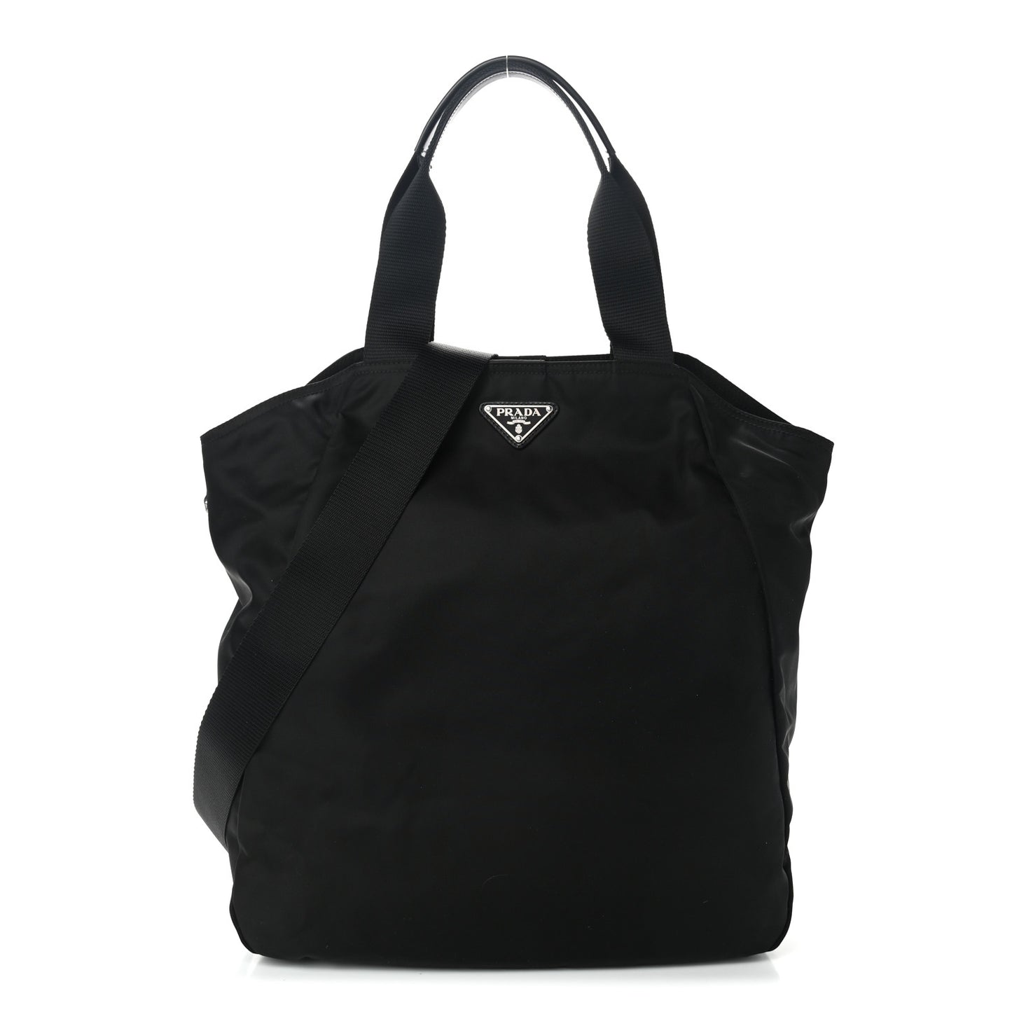 Nylon Vela Tote Black