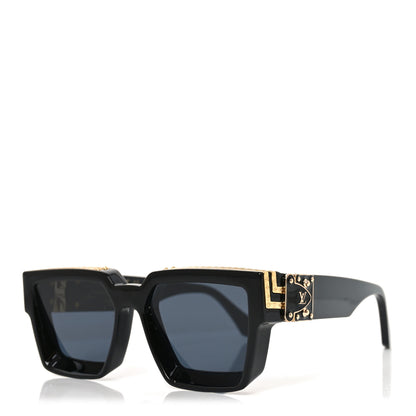 Louis Vuitton Acetate 1.1 Millionaires Sunglasses Z1165W Black 1 of 7