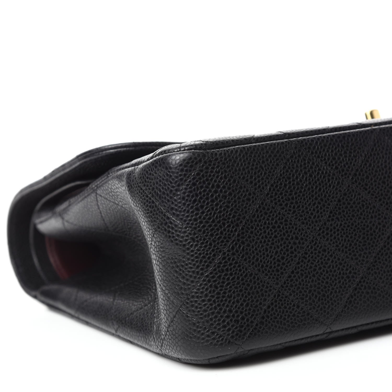 Chanel Caviar Quilted Jumbo Double Flap Black 7 of 13