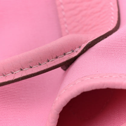 Hermes Toile Officier Vache Country Garden Party 30 TPM Pink 11 of 11