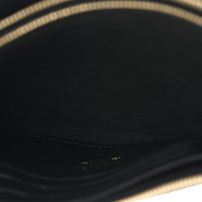 Louis Vuitton Empreinte Double Zip Pochette Black 6 of 11