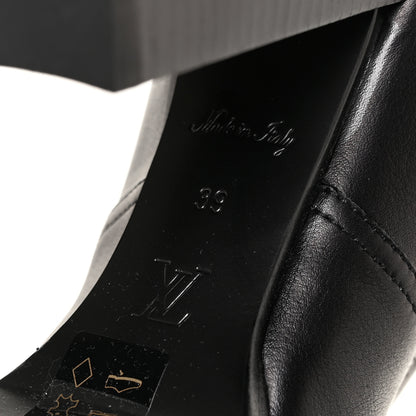 Louis Vuitton Calfskin Monogram Star Trail Ankle Boots 39 Black 6 of 6