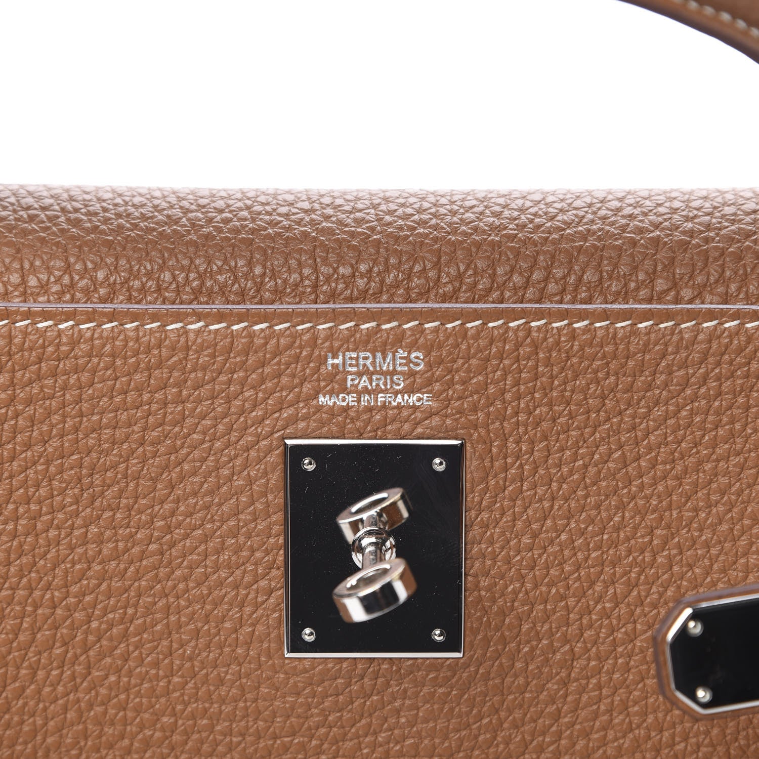 Hermes Togo Kelly Retourne 32 Gold 7 of 12