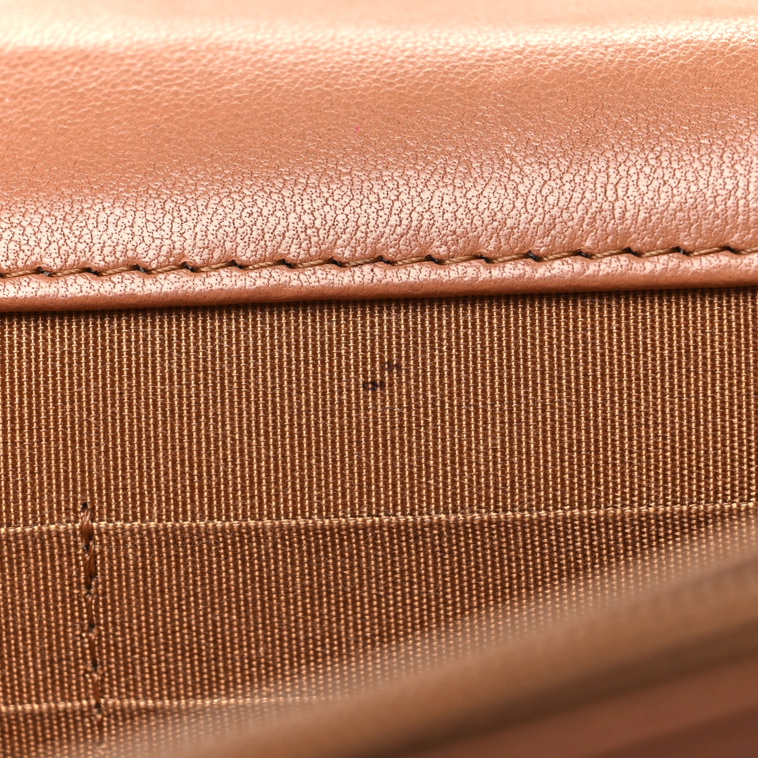 Chanel Lambskin Quilted 19 Wallet On Chain WOC Brown 12 of 13