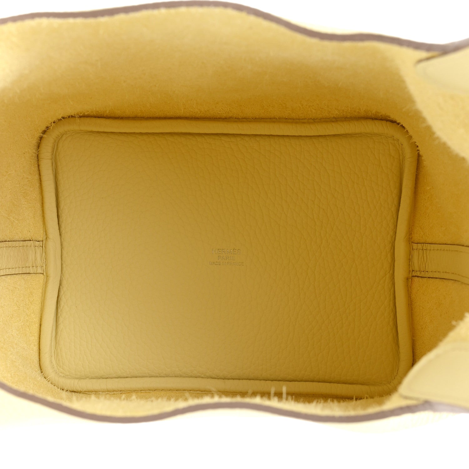 Hermes Taurillon Clemence Picotin Lock 18 PM Jaune Milton 1484156