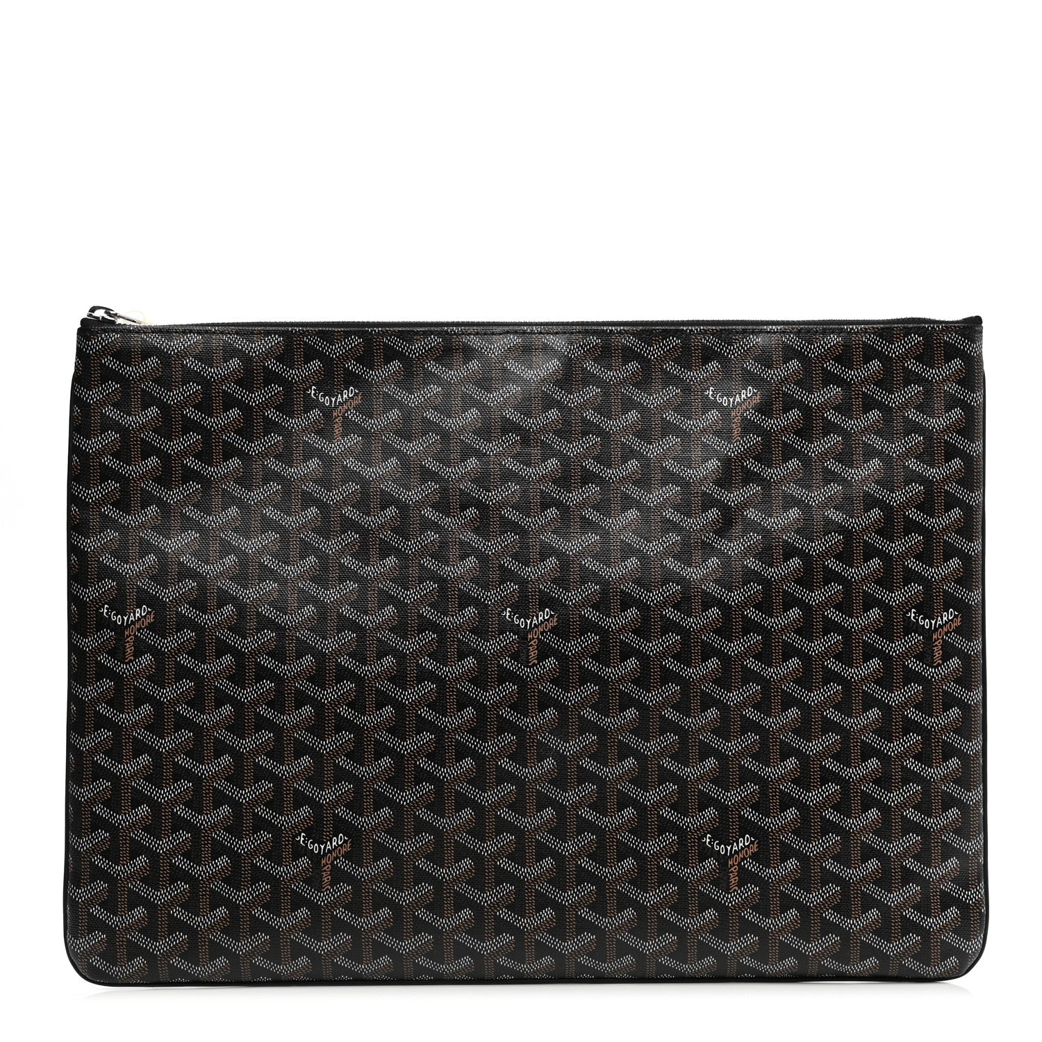 Goyard Goyardine Senat Pochette GM Black 1 of 8