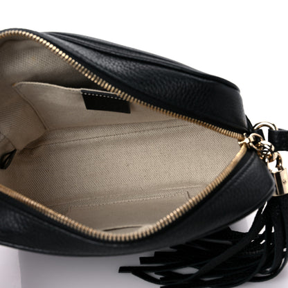 Gucci Pebbled Calfskin Small Soho Disco Bag Black 5 of 12