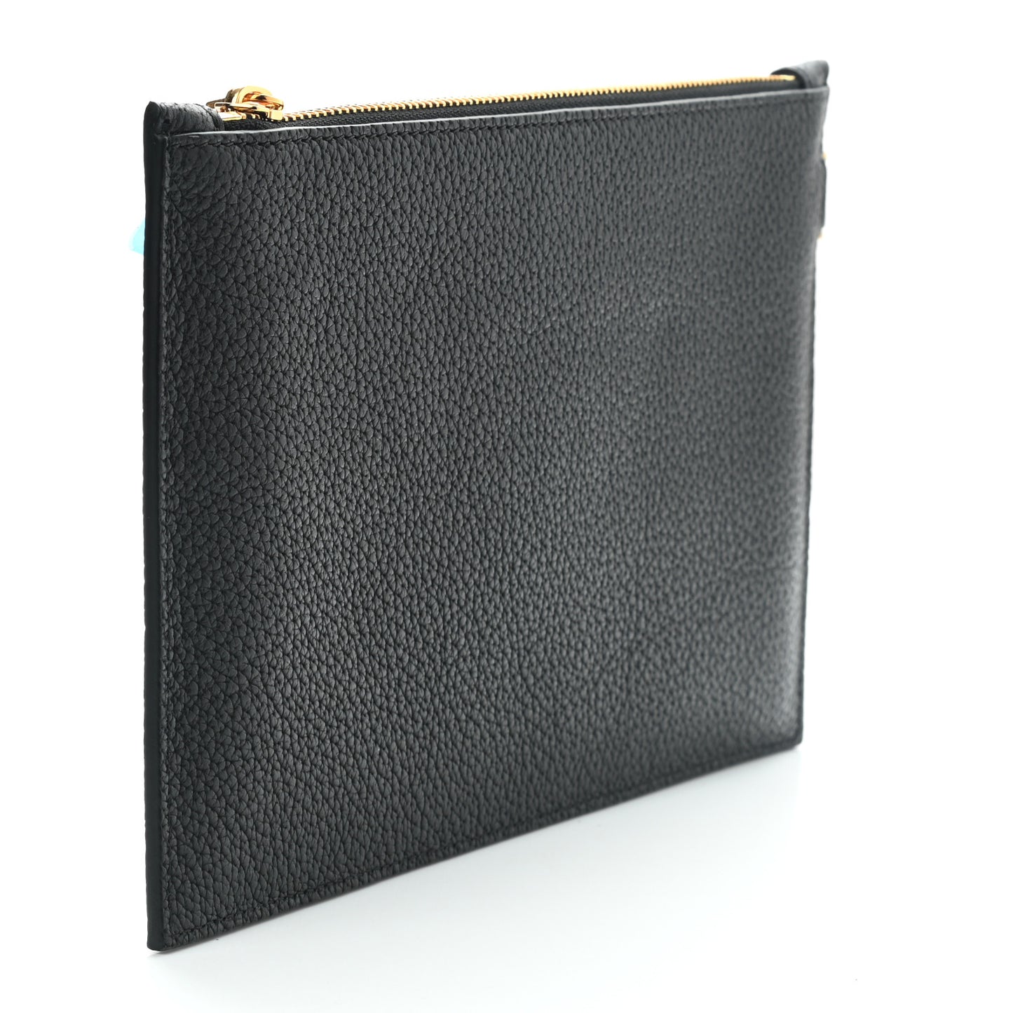 Grained Calfskin La Medusa Pouch Black