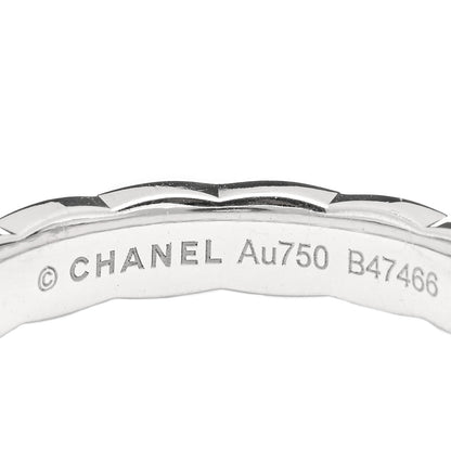 Chanel 18K White Gold Mini Coco Crush Ring 50 5.25 3 of 3
